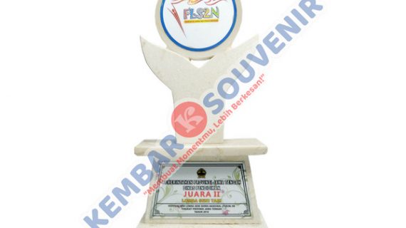 Plakat Akrilik Penghargaan Kabupaten Dompu