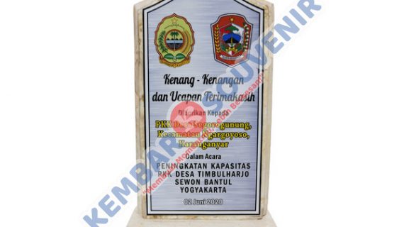 Plakat Akrilik Custom Pemerintah Kabupaten Bengkulu Tengah